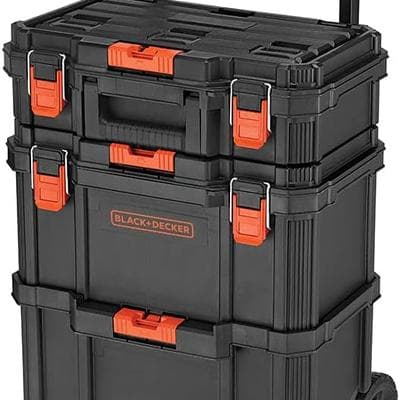 beyond by BLACKDECKER BLACKDECKER BDST60500APB Stackable Storage