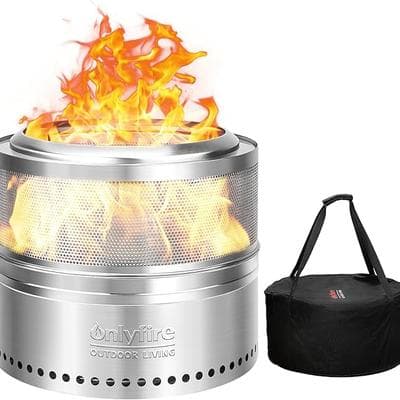 ONLYFIRE OUTDOOR LIVING Perforated Smokeless Fire Pit